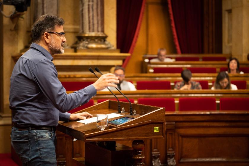  El diputat republicà Jose Rodríguez defensarà la moció sobre l'ús de la bicicleta. 