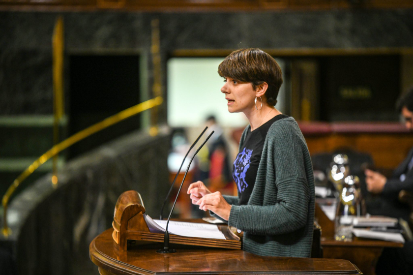  Marta Rosique, durant la seva intervenció al ple del Congrés dels Diputats / Marc Puig 