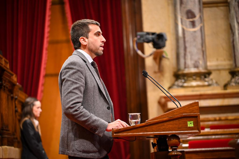  El diputat republicà Ferran Estruch defensarà la moció d'Esquerra Republicana al proper ple. MARC PUIG. 