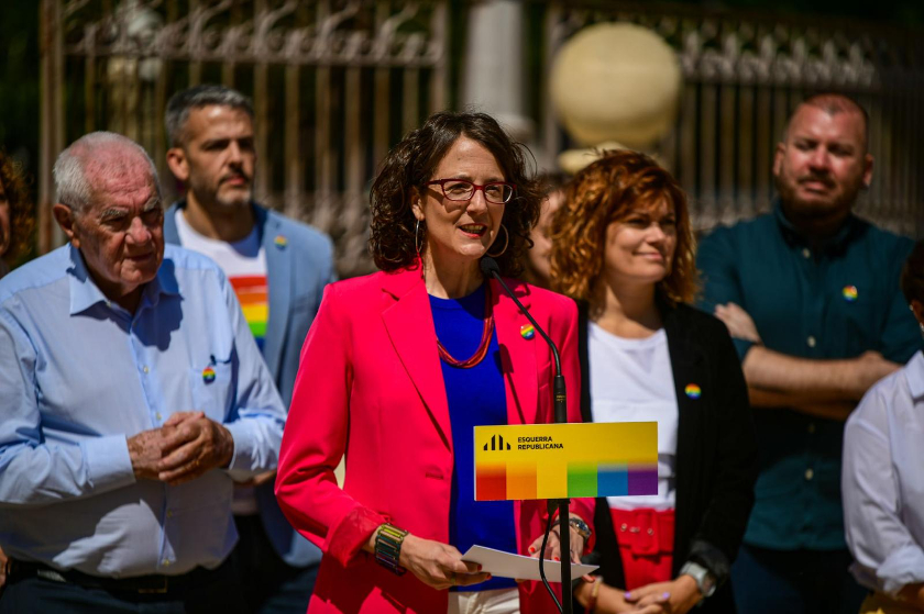  La consellera d'Igualtat i Feminismes, Tània Verge, al Parc de la Ciutadella / Marc Puig 