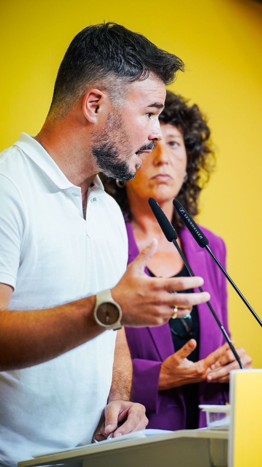   Rufián i Jordà: “Quan Sumar ha de triar entre el PSOE i Catalunya, sempre escull el PSOE”  