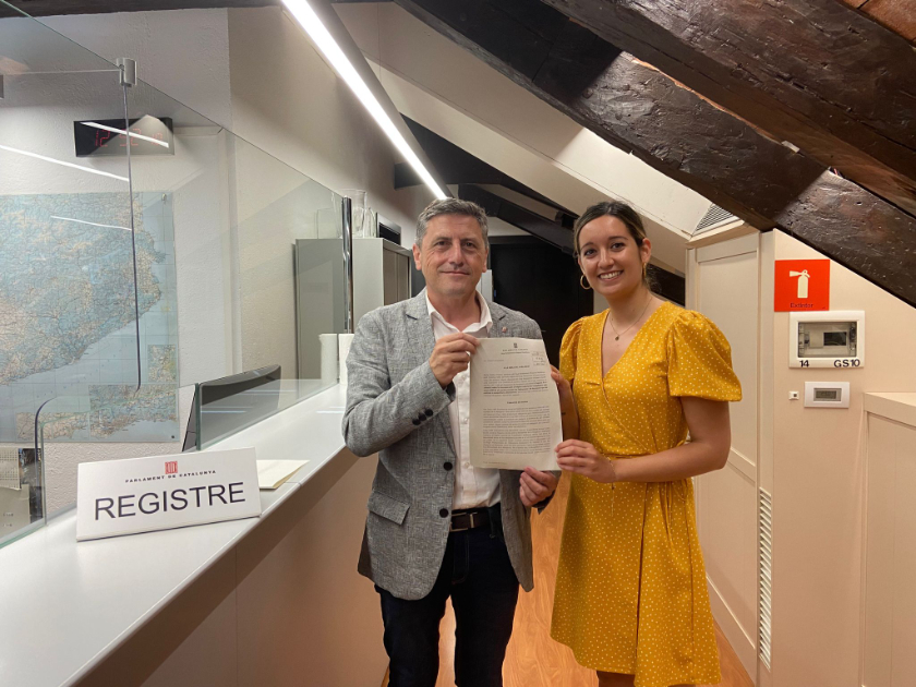  El diputat i portaveu adjunt, Jordi Orobitg, i la portaveu republicana a la Comissió de Justícia han registrat la proposta al Parlament de Catalunya. 