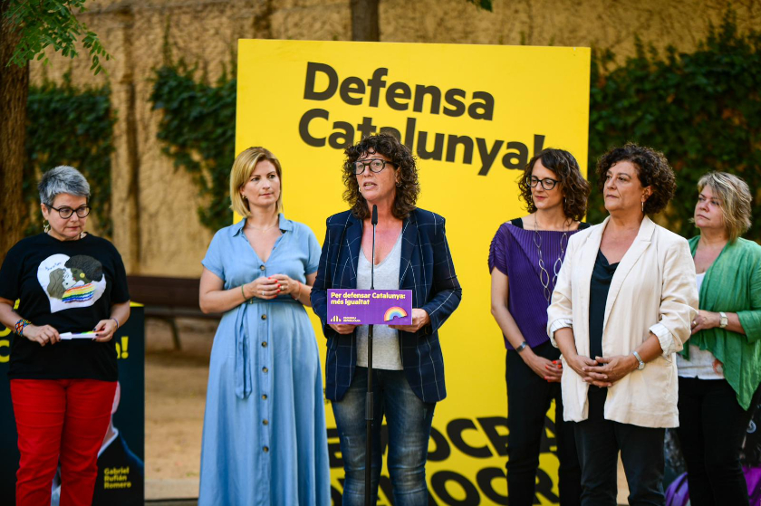  Atenció a mitjans sobre feminisme i drets LGTBI durant la campanya pel 23J / Marc Puig 