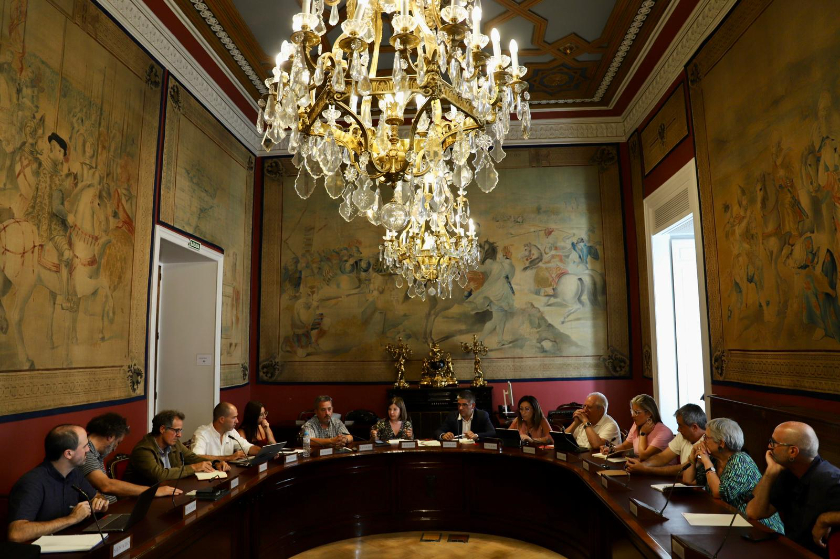  Reunió dels grups parlamentaris d'Esquerra Republicana i EH-Bildu al Senat 
