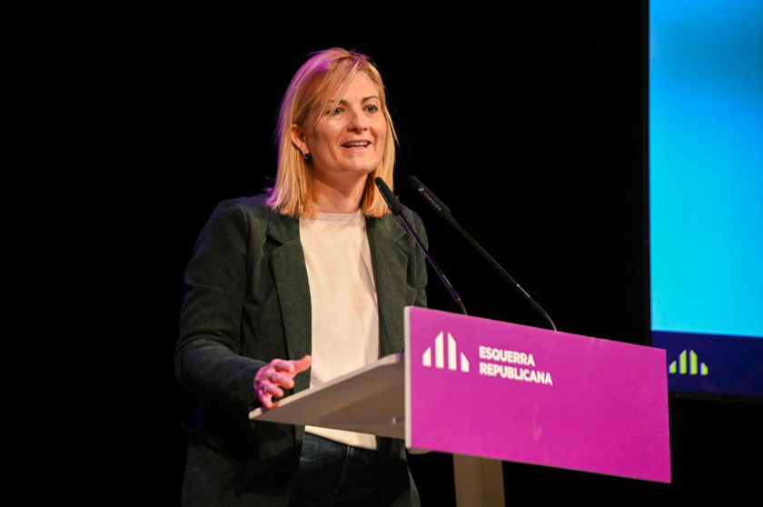  La vicesecretària general de Feminismes i LGTBI, Raquel Sans / Paula Roque 