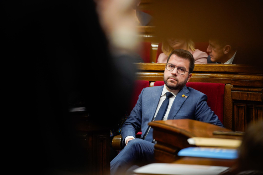   Aragonès acusa l'Audiència Nacional de banalitzar el terrorisme i de voler-ho aplicar a una protesta pacífica  