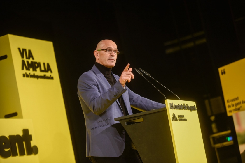  Raül Romeva, a l'acte de Terrassa / Marc Puig 