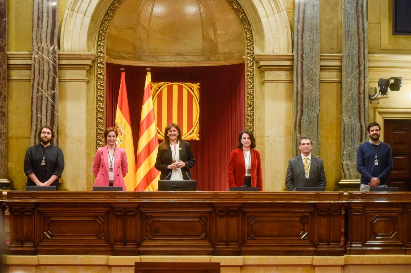 La nova mesa del Parlament de Catalunya / Marc Puig 