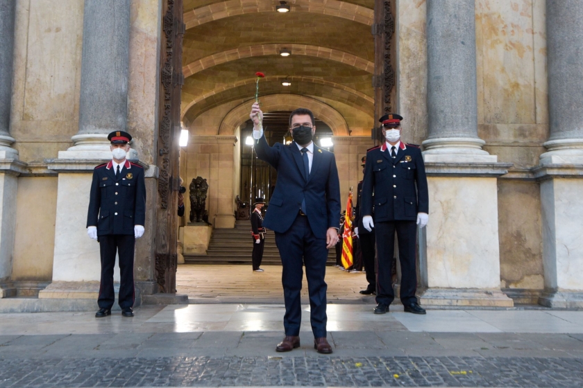   Pere Aragonès, 132è president de la Generalitat de Catalunya  