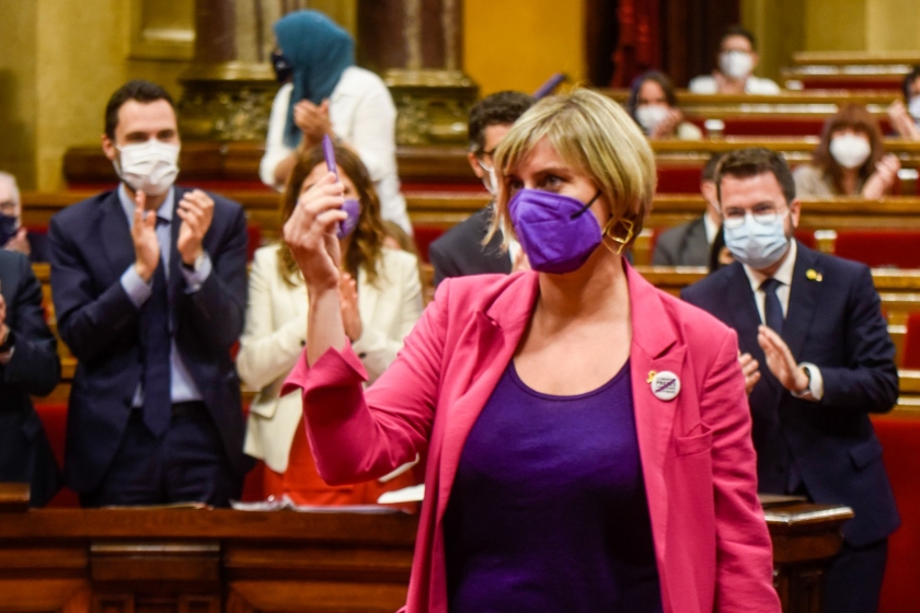   Alba Vergés, nova vicepresidenta primera del Parlament  