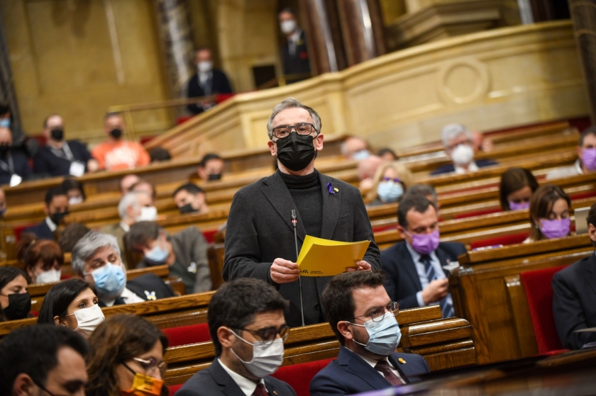  Josep Maria Jové, al Parlament / Marc Puig 