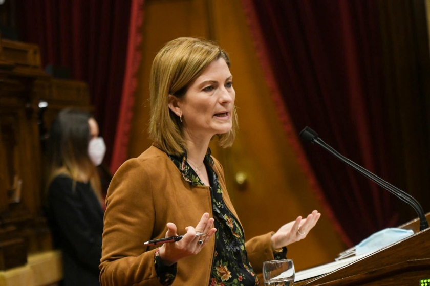  Raquel Sans, a l'escó / Marc Puig  