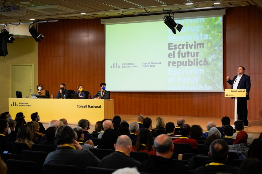  Discurs d'Oriol Junqueras al Consell Nacional / Gerard Magrinyà 
