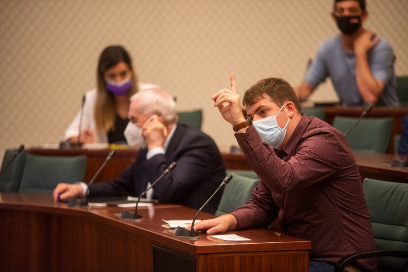  Pau Morales, al Parlament de Catalunya 