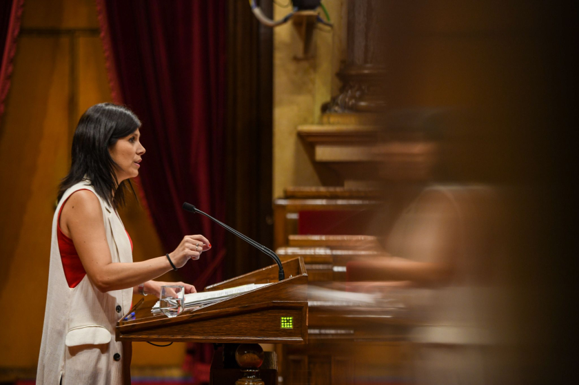  Marta Vilalta, al Parlament / Marc Puig 