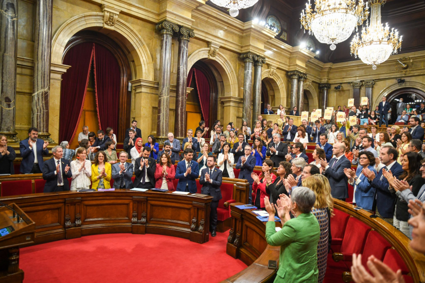  Ple al Parlament de Catalunya / Marc Puig 