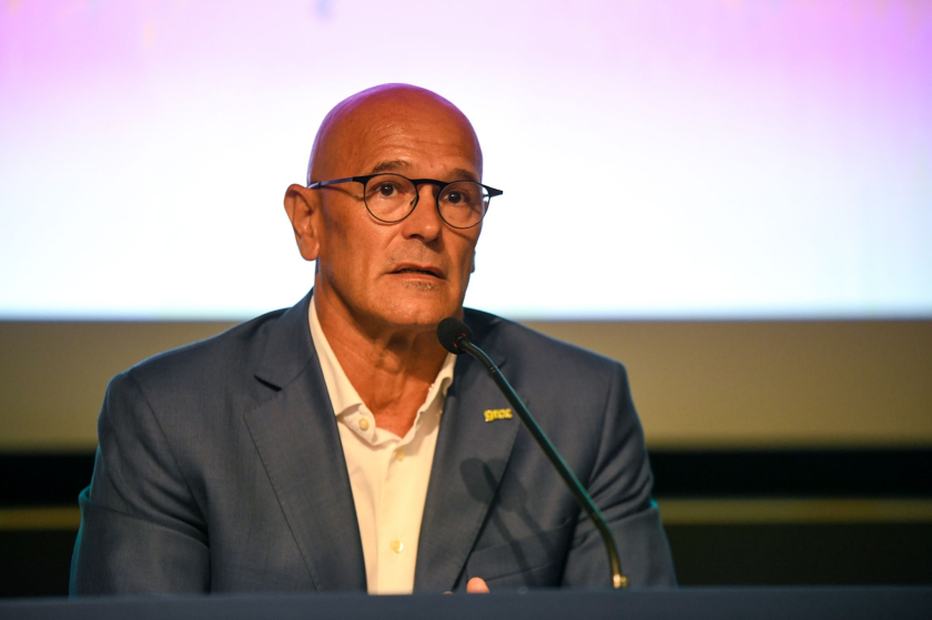  Raül Romeva en roda de premsa sobre el dictamen de l'ONU / Marc Puig 