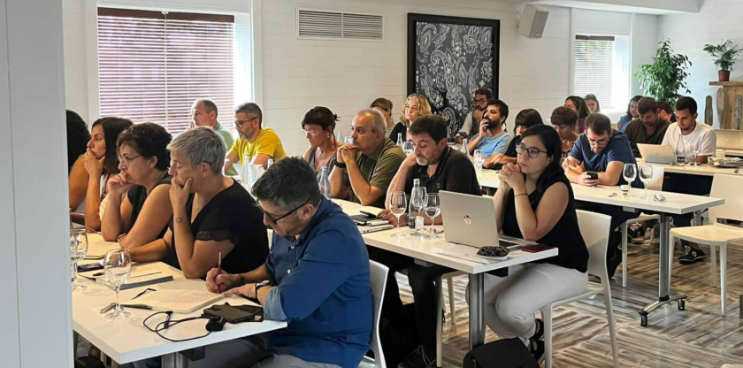  Grup parlamentari d'Esquerra Republicana en la jornada de treball a Lloret 