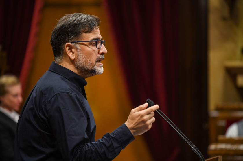  José Rodríguez en la seva intervenció al Parlament de Catalunya 