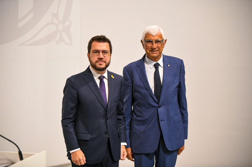  El conseller Manel Balcells a la presa de possessió  