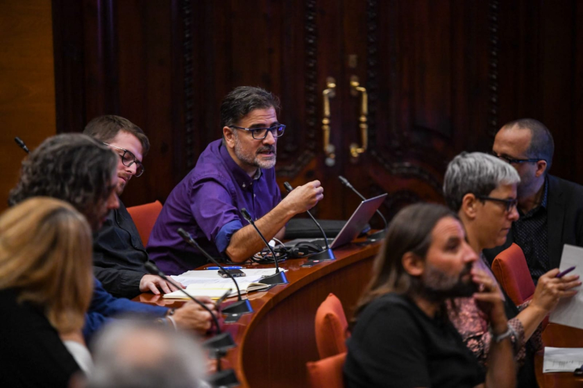  El diputat Jose Rodríguez al Parlament de Catalunya. MARC PUIG. 