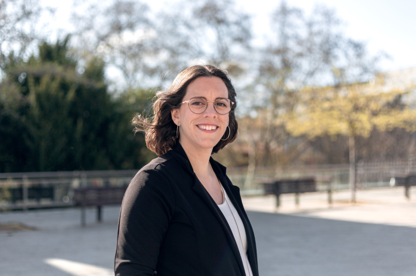  La candidata d'Esquerra Republicana a l'alcaldia de Terrassa, Ona Martínez Viñas 