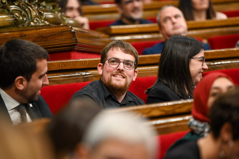  Pau Morales al Parlament de Catalunya / Marc Puig 