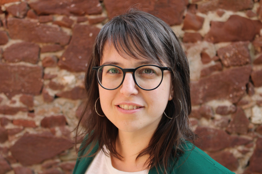 La candidata d'Esquerra Republicana a l'alcaldia de Viladecans, Bàrbara Lligadas. 