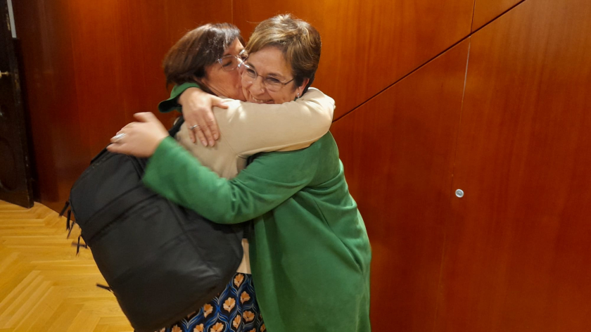  Les diputades Irene Aragonès i Maria Jesús Viña, de Tarragona i les Terres de l'Ebre 