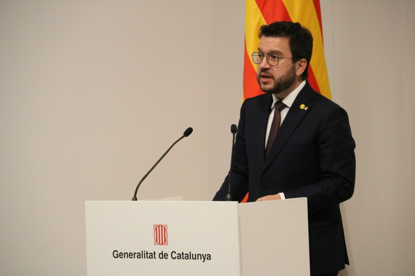  President de la Generalitat, Pere Aragonèa / ACN  