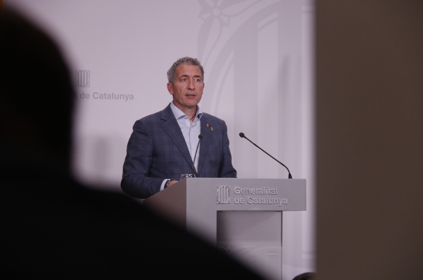  El conseller d'Educació, Josep Gonzàlez-Cambray. ACN 