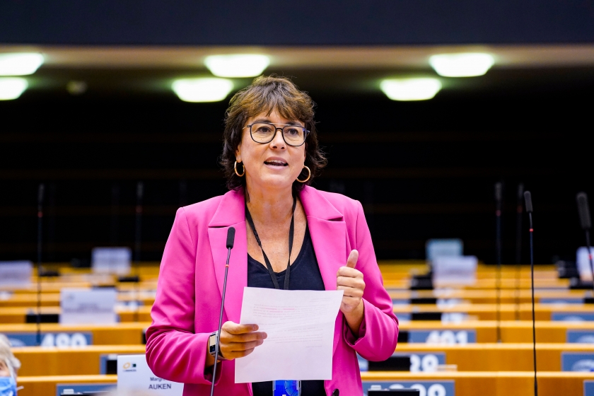  Intervenció de l'eurodiputada Diana Riba al Parlament Europeu / ACN 