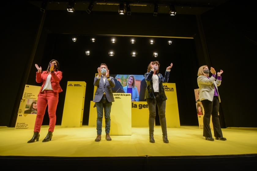   Aragonès: 'És el moment d'Esquerra Republicana; d'un govern independentista i progressista a la vegada'  