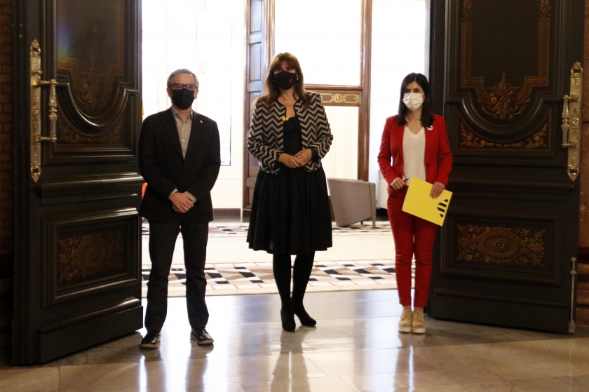 Esquerra Republicana defensa investir Aragonès aquest divendres: “Pot aglutinar el suport de 74 diputats independentistes”