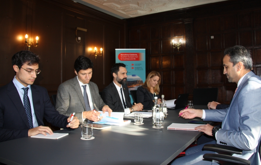  Conseller Roger Torrent reunit a la World Travel Market / ACN 
