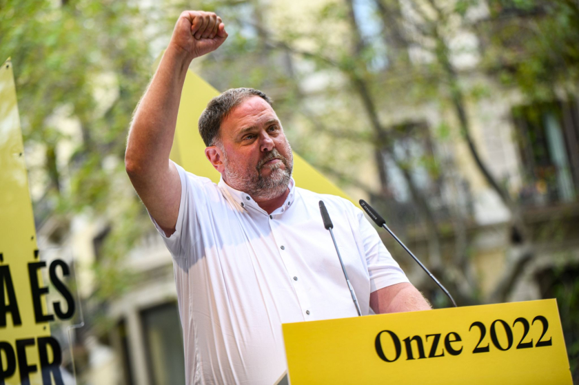  Oriol Junqueras a l'acte d'Esquerra Republicana de la Diada 2022 