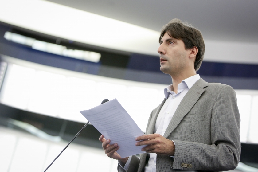  Jordi Solé, eurodiputat i secretari de Política Internacional d'Esquerra Republicana 
