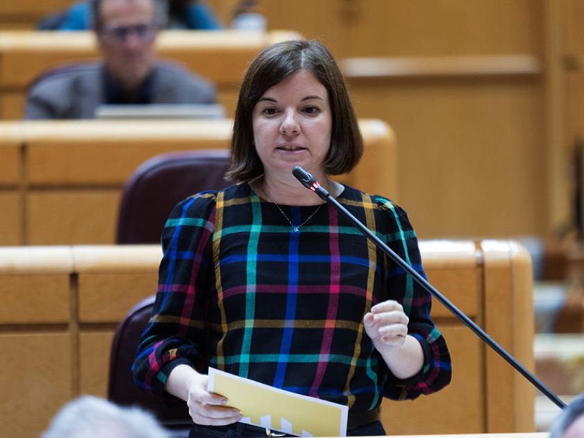  Sara Bailac, al ple del Senat / Senat 