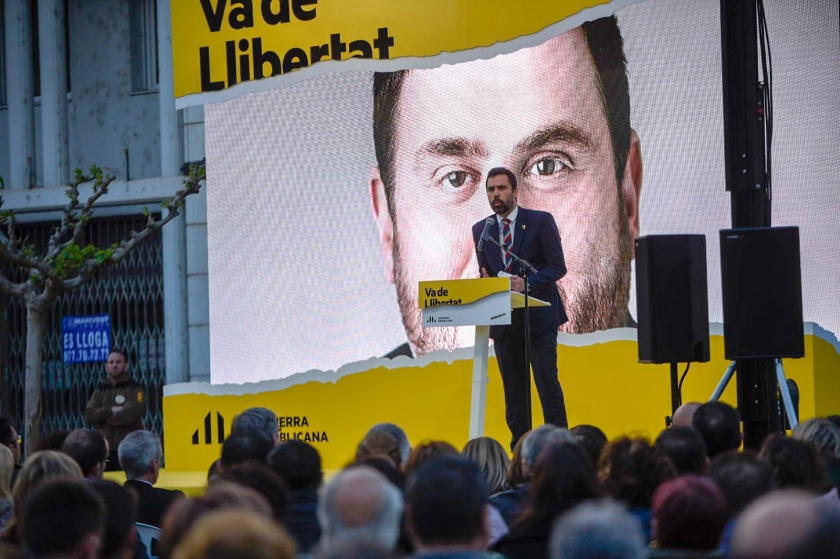   Roger Torrent: 'Esquerra Republicana representa el triple vot útil'  