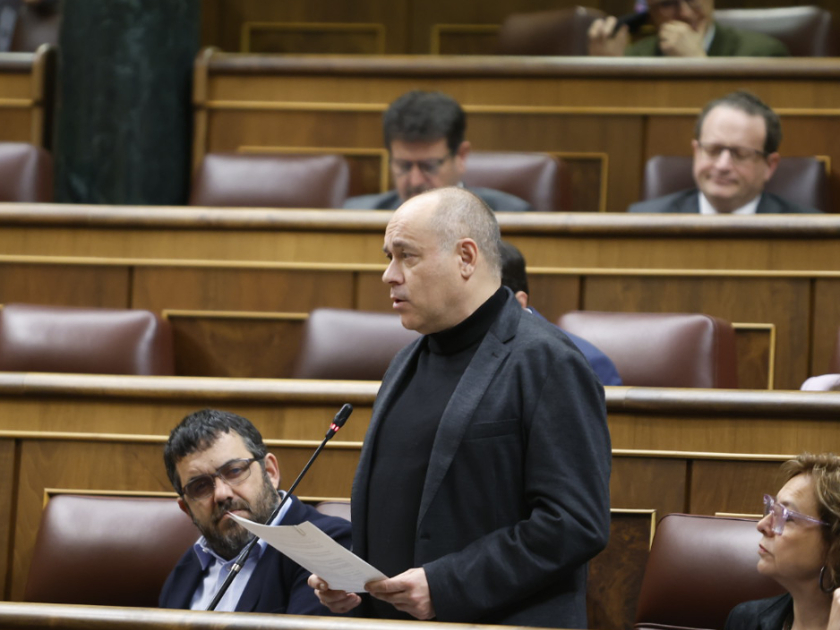  Jordi Salvador, durant una intervenció al Congrés / Congrés dels Diputats 