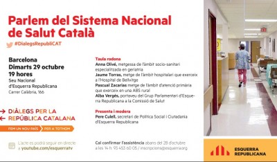   Crònica d'una jornada: Parlem del Sistema Nacional de Salut català  