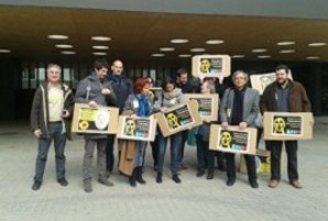   Esquerra Republicana participa de la concentració antinuclear a Reus en el tercer aniversari de Fukushima  