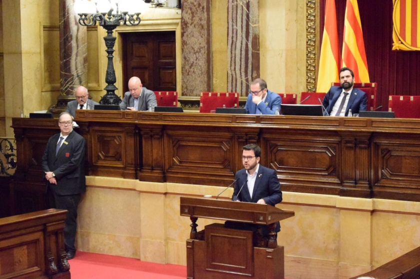  Pere Aragonès, vicepresident del Govern de la Generalitat 