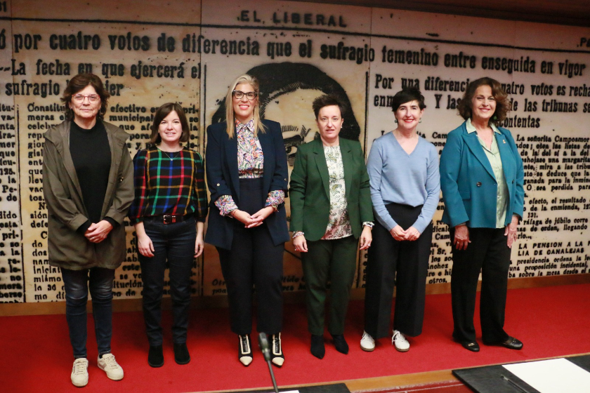  Les senadores del BNG, ERC, EH Bildu, Psoe, PNV i Más Madrid 