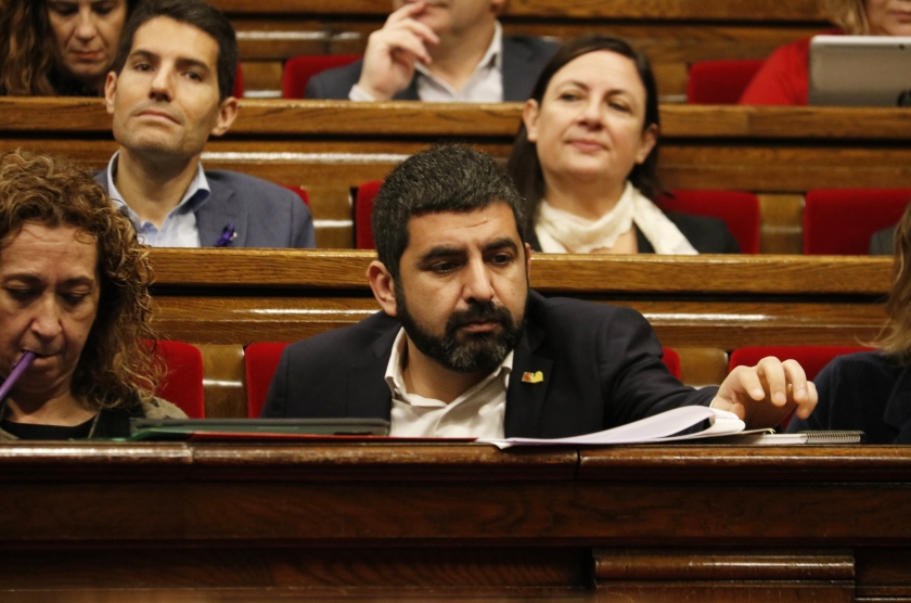  El conseller de Treball, Afers Socials i Famílies, Chakir El Homrani, al Parlament de Catalunya / ACN 