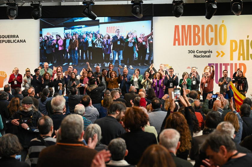  Cloenda del 30è Congrés Nacional d'Esquerra Republicana. PAULA ROQUE 