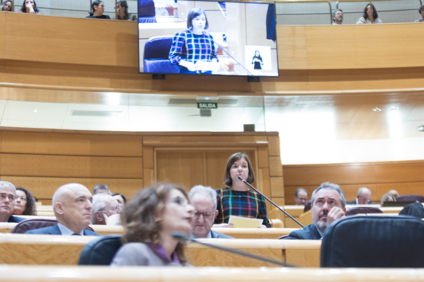  Sara Bailac, portaveu d'Esquerra Republicana al Senat 