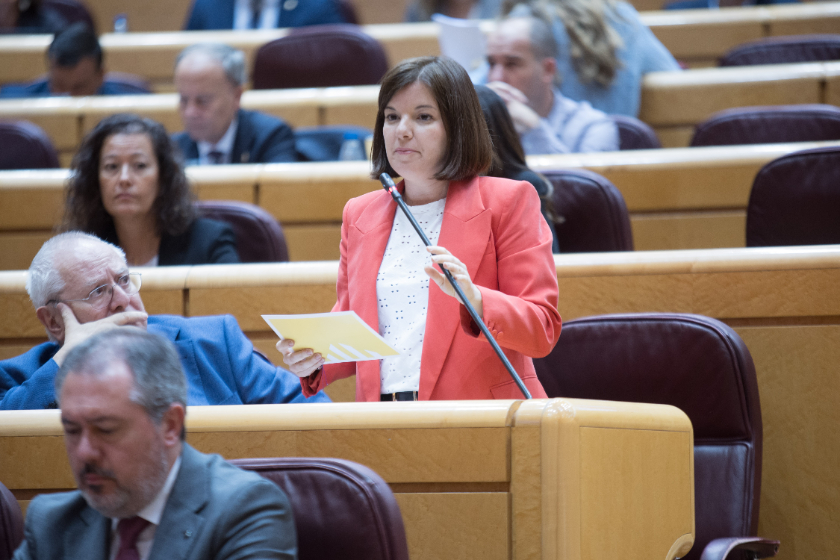  Sara Bailac, portaveu d'Esquerra Republicana al Senat 