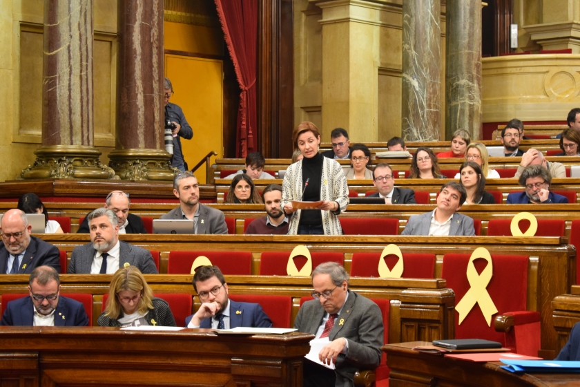  La portaveu del Grup Republicà al Parlament, Anna Caula 