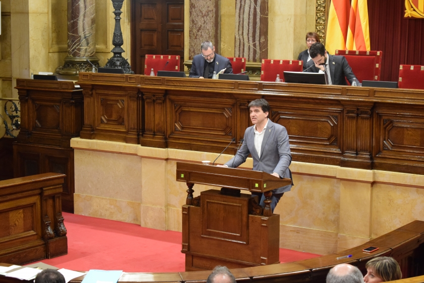  El president del Grup Republicà al Parlament, Sergi Sabrià 